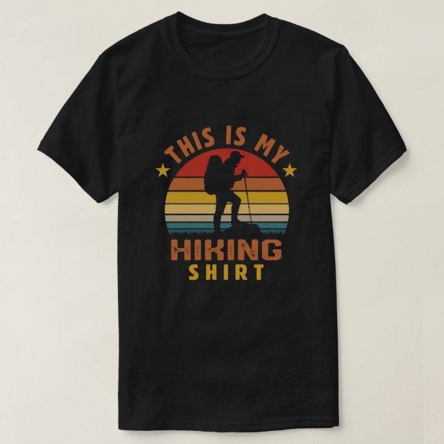 T-shirt C'Est Ma Chemise Randonnée (Design devant)