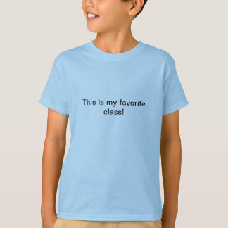 T-shirt C'est ma classe préférée