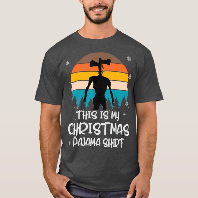 T-shirt C'est ma créature de tête de sirène de pyjama de N (Devant)