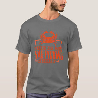T-shirt C'Est Ma cueillette De Crabe, La Pêche De Crabe Ch