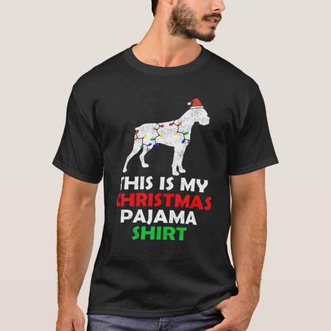 T-shirt C'est ma culotte de pyjama de Noël (Devant)