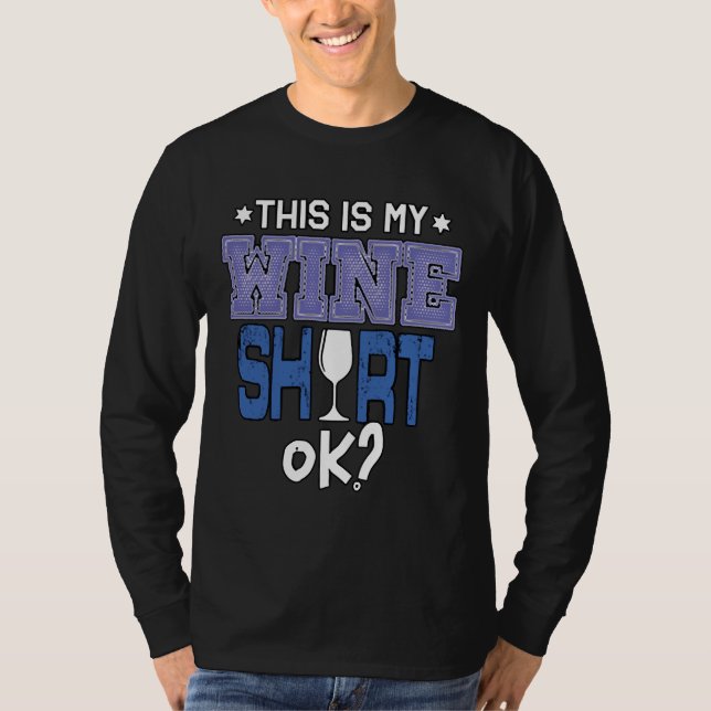 T-shirt C'Est Ma Dégustation De Vin (Devant)