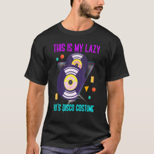 T-shirt C'Est Ma Fête De Costume Disco Des Années 90