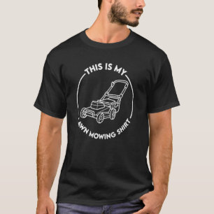 T-shirt C'Est Ma Fête des pères D'Élevage De Pelouse
