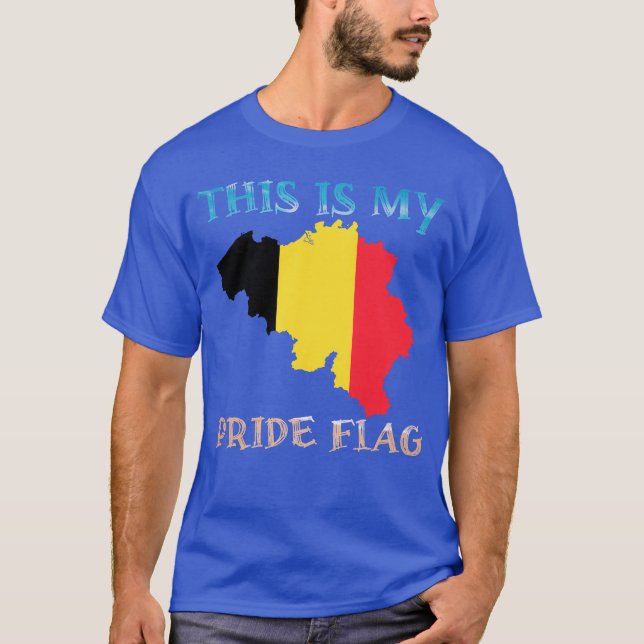 T-shirt C'Est Ma Fierté Drapeau Allemagne, Histoire allema (Devant)
