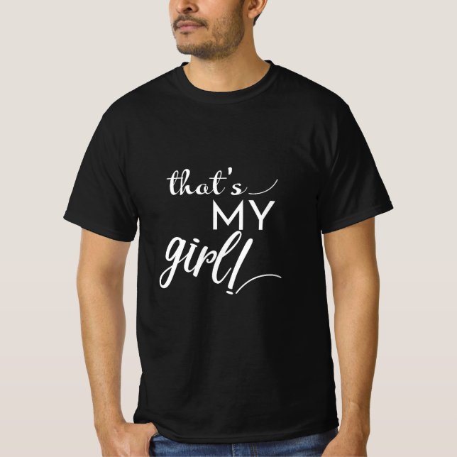 T-shirt C'est ma fille (Devant)