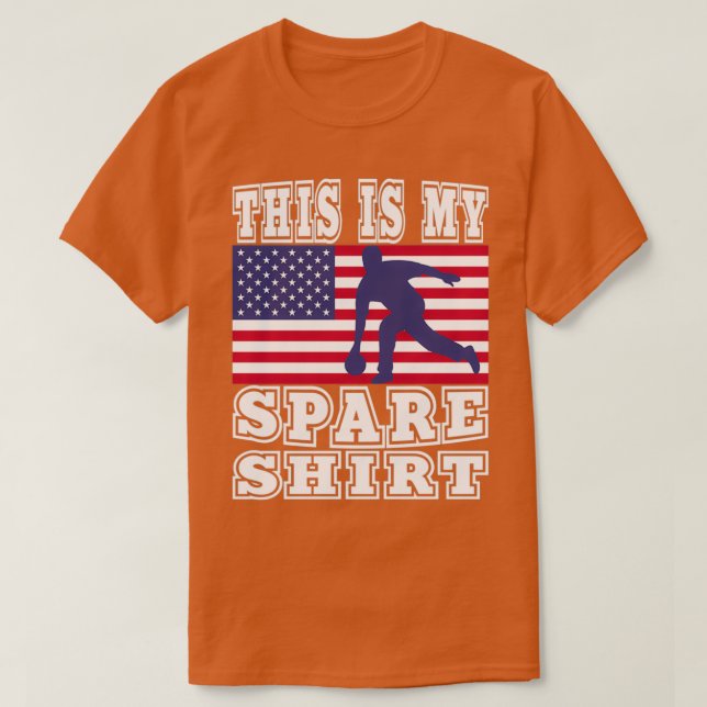 T-shirt C'est ma gouttière de bol de 10 broches de rechang (Design devant)