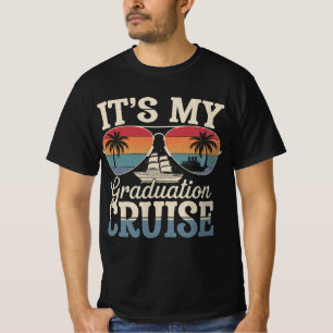 T-shirt C'est ma Graduation Cruise Graduate Trip Ship Retr