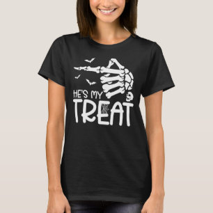 T-shirt C'est ma menace et c'est ma trompe-l'oeil Couples