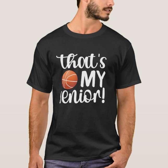 T-shirt C'est ma mère senior de basket (Devant)