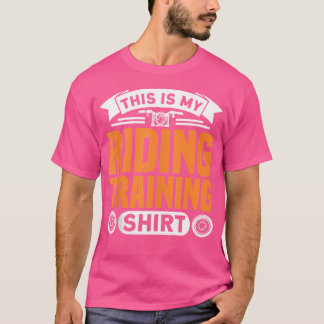 T-shirt C'est ma moto d'entraînement de moto pour le cycli