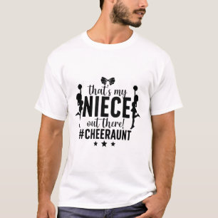 T-shirt C'est ma nièce Cheer Tante Cheerleading Tante _2