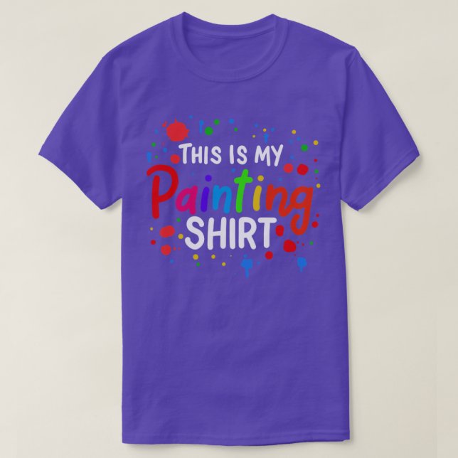 T-shirt C'Est Ma Peinture (Design devant)