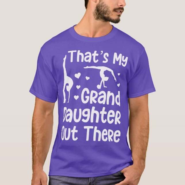 T-shirt C'est ma petite-fille là-bas (Devant)