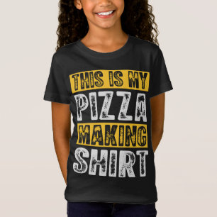 T-Shirt C'Est Ma Pizza Fabriquant Pizzaholic Italien Pizza