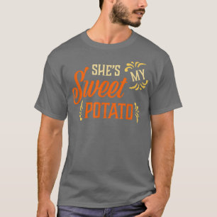 T-shirt C'est ma pomme de terre douce Je suis en train de