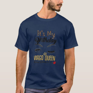 T-shirt C'Est Ma Reine Virgo Anniversaire, Drôle Reine Ann