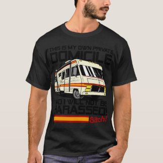 T-shirt C'est ma résidence privée et je ne serai pas 