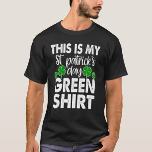 T-shirt C'Est Ma Saint Patrick's Day Chemise Verte Hommes