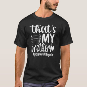 T-shirt C'est ma soeur fière et fière de pouvoir