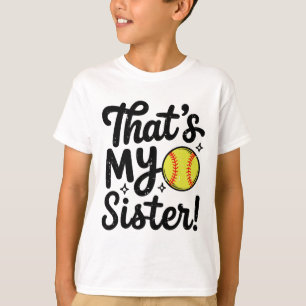 T-shirt C'est ma sœur fière Softll Brother Sis Squad Ga