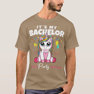 T-shirt C'est ma soirée de bachelor pour hommes naïfs drôl
