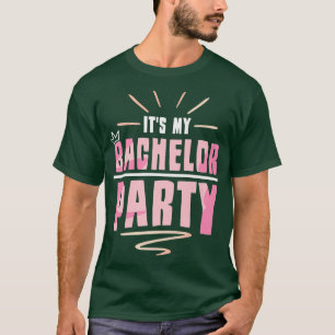 T-shirt C'est ma soirée de bachelorette mariée marié équip