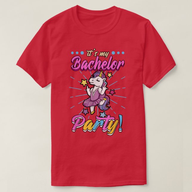 T-shirt C'est ma soirée de célibataire Marié  (Design devant)