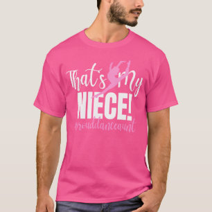 T-shirt C'Est Ma Tante De Danse De Nièce D'Une Danse Danse