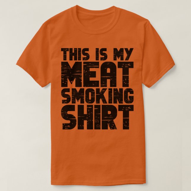 T-shirt C'Est Ma Viande Fumer 2 (Design devant)