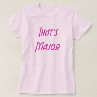 T-shirt C'est Major