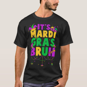 T-shirt C'est Mardi Gras Bruh Ados Garçons Enfants Amusant