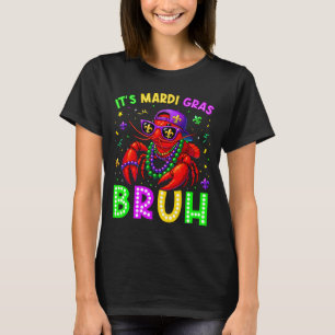 T-shirt C'est Mardi Gras Frère Garçons Crevettes Mardi Gra