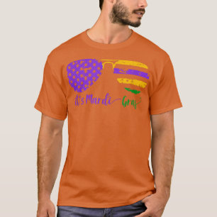 T-shirt C'est Mardi Gras Lunettes Carnival Grat Mardi