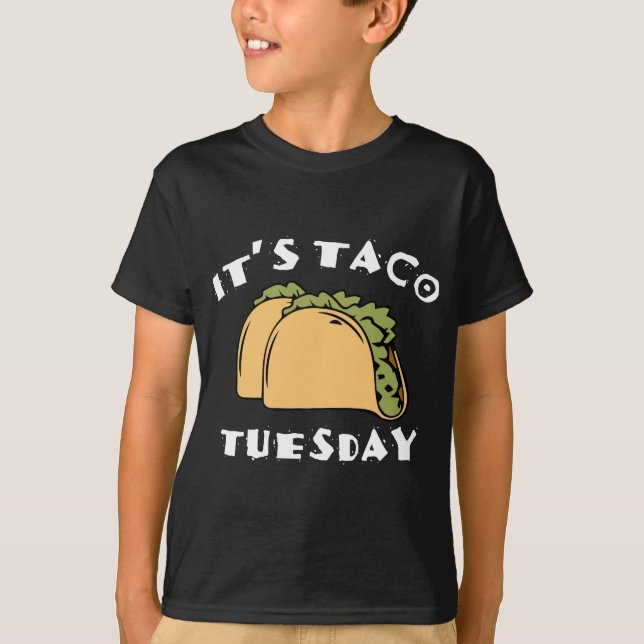 T-shirt C'est mardi Taco (Devant)