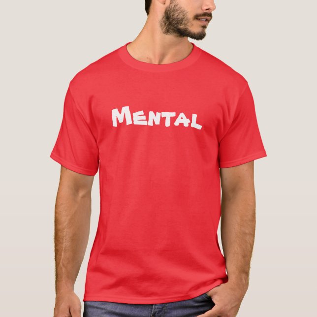 T-shirt C'est mental (Devant)