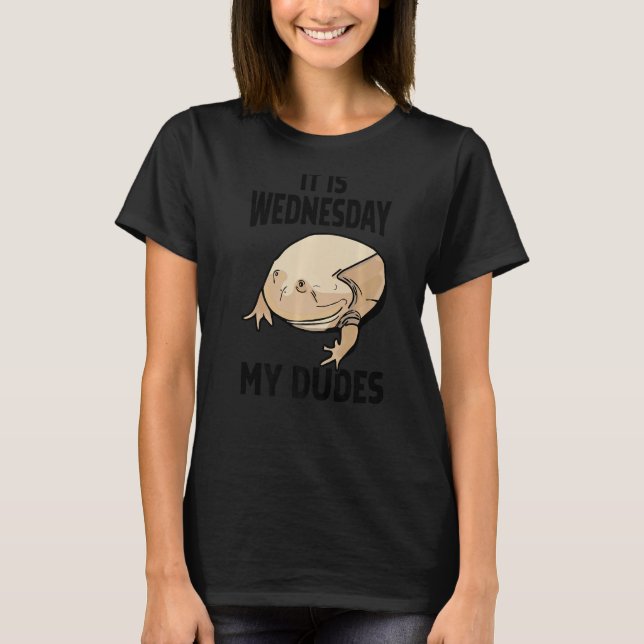 T-shirt C'Est Mercredi Mes Mecs (Devant)