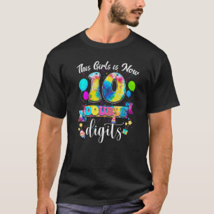 T-shirt C'est mon 10e anniversaire Cette fille est mainten
