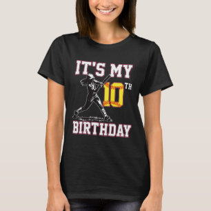 T-shirt C'est mon 10ème anniversaire petite fille douce 10