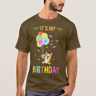 T-shirt C'est mon 11e anniversaire Corgi953