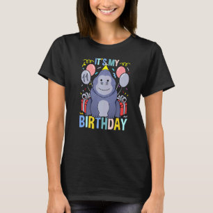 T-shirt C'est mon 11e singe gorille anniversaire