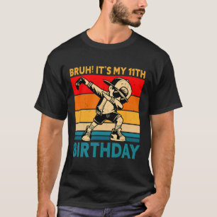 T-shirt C'est mon 11ème anniversaire 11 ans garçon qui dab