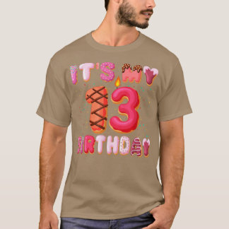 T-shirt C'Est Mon 13e Anniversaire Doughnut 13 Ans Gift Gi