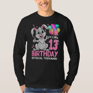 T-shirt C'est mon 13e anniversaire Rabbit 13e anniversaire
