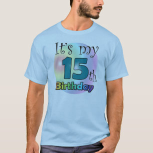 T-shirt C'est mon 15e anniversaire