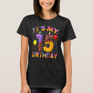 T-shirt C'est mon 15e anniversaire filles garçon 15 ans be