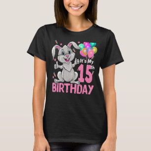 T-shirt C'est mon 15e anniversaire Rabbit 15e anniversaire