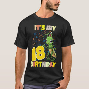 T-shirt C'Est Mon 18 Anniversaire Grasshopper