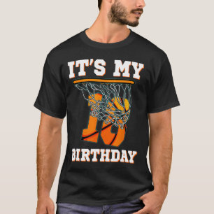 T-shirt C'est mon 18e anniversaire Bysketbyll Boy Party 18