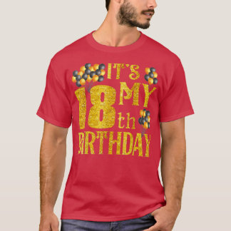 T-shirt C'Est Mon 18E Anniversaire Joyeux 2004 Anniversair